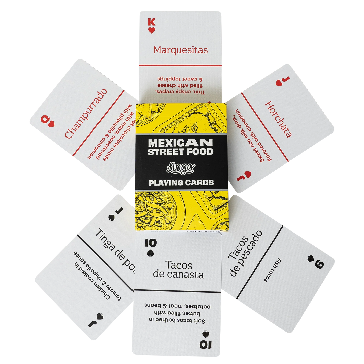 Lingo Mexican Street Food Cards