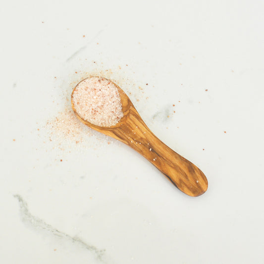 Olive Wood Salt Spoon - 3.5 in.