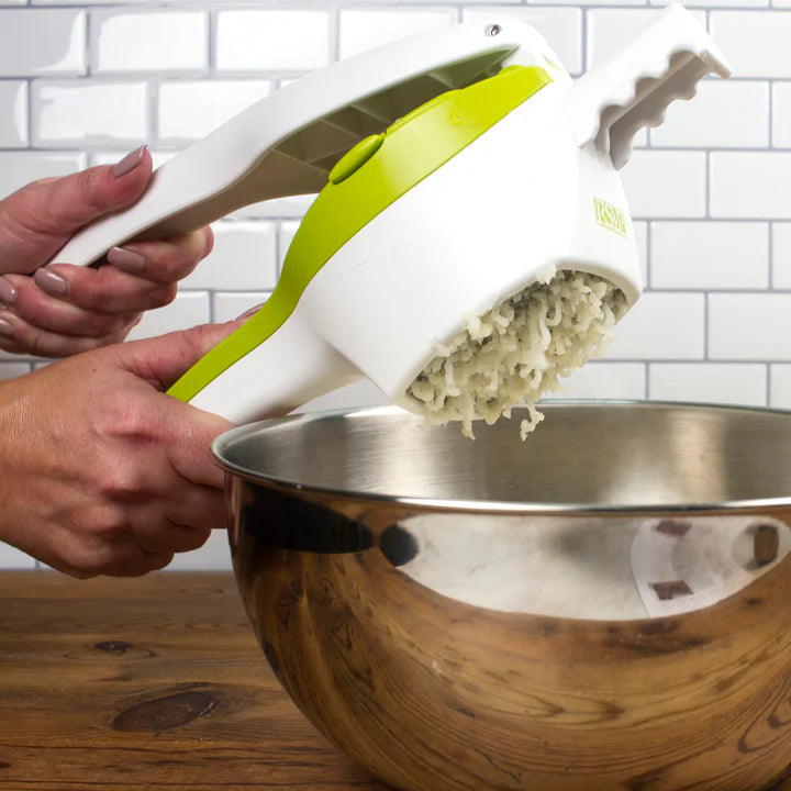 RSVP Int'l Potato Ricer - White & Green