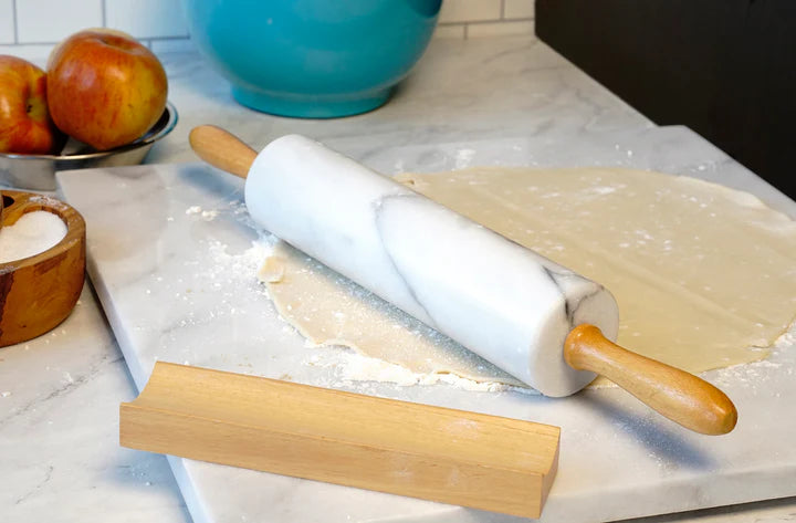 RSVP Int'l White Marble Rolling Pin