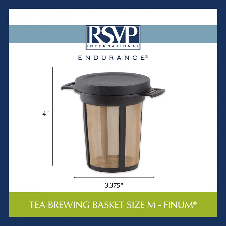 RSVP Int'l Tea Brewing Basket - Med. Finum