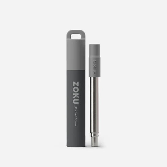 Zoku Two-Tone Pocket Straw