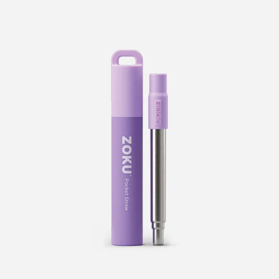 Zoku Two-Tone Pocket Straw