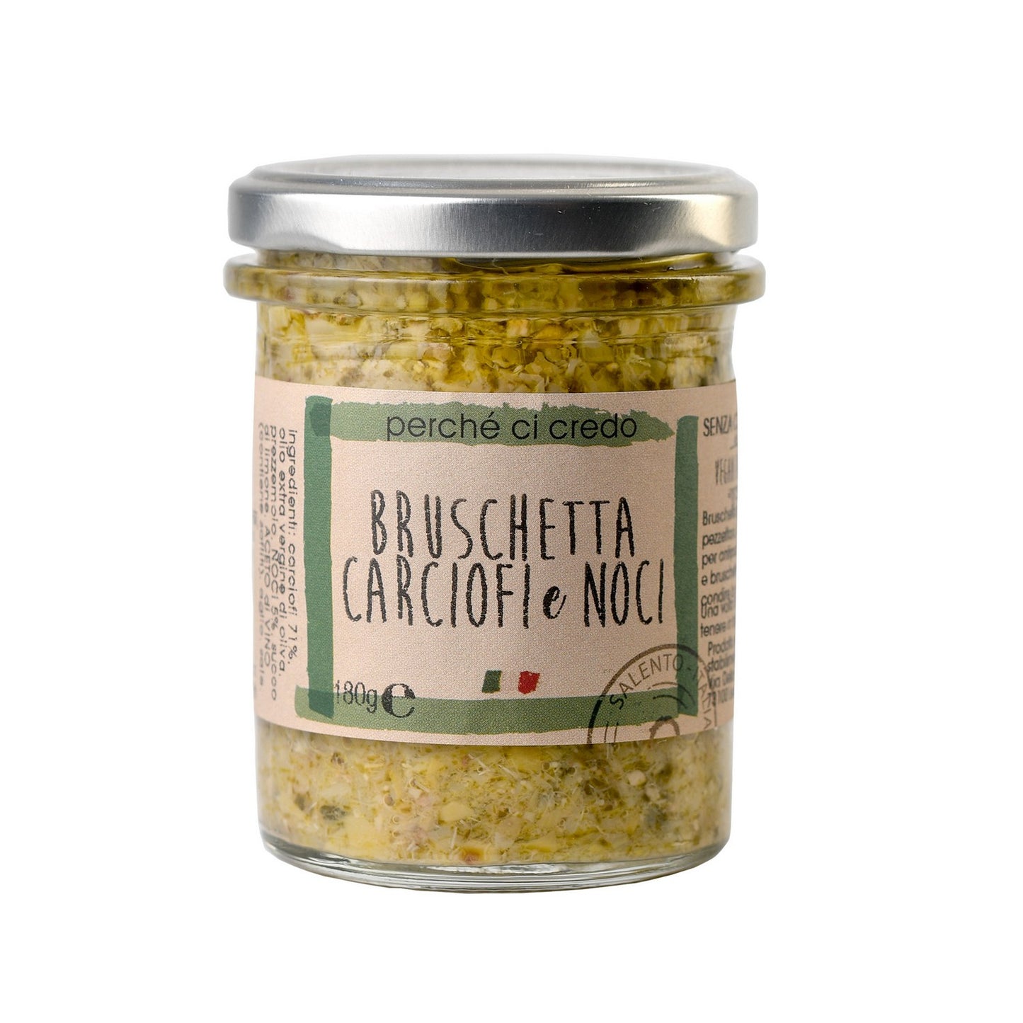 Bruschetta with artichokes and walnuts by Perche ci Credo