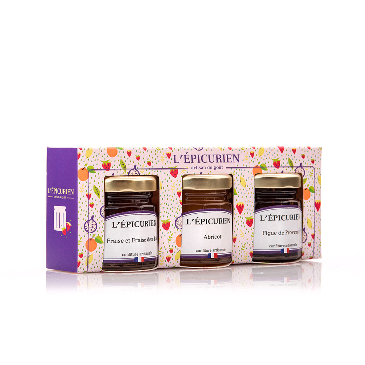 L'Epicurien Mini Preserves Set- 3x1.8oz