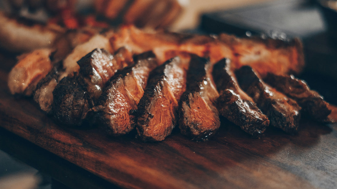 Chocolate Balsamic and Blue Cheese Filet Mignon