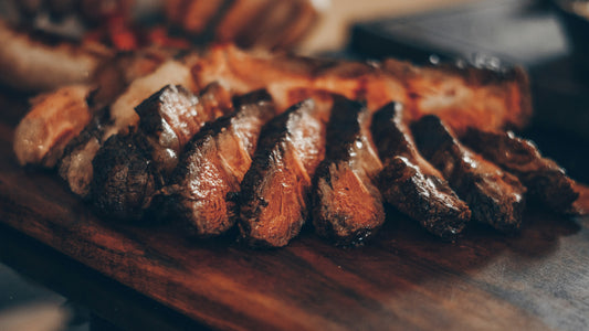 Chocolate Balsamic and Blue Cheese Filet Mignon
