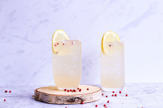 Balsamic Lemonade Vodka Cocktail