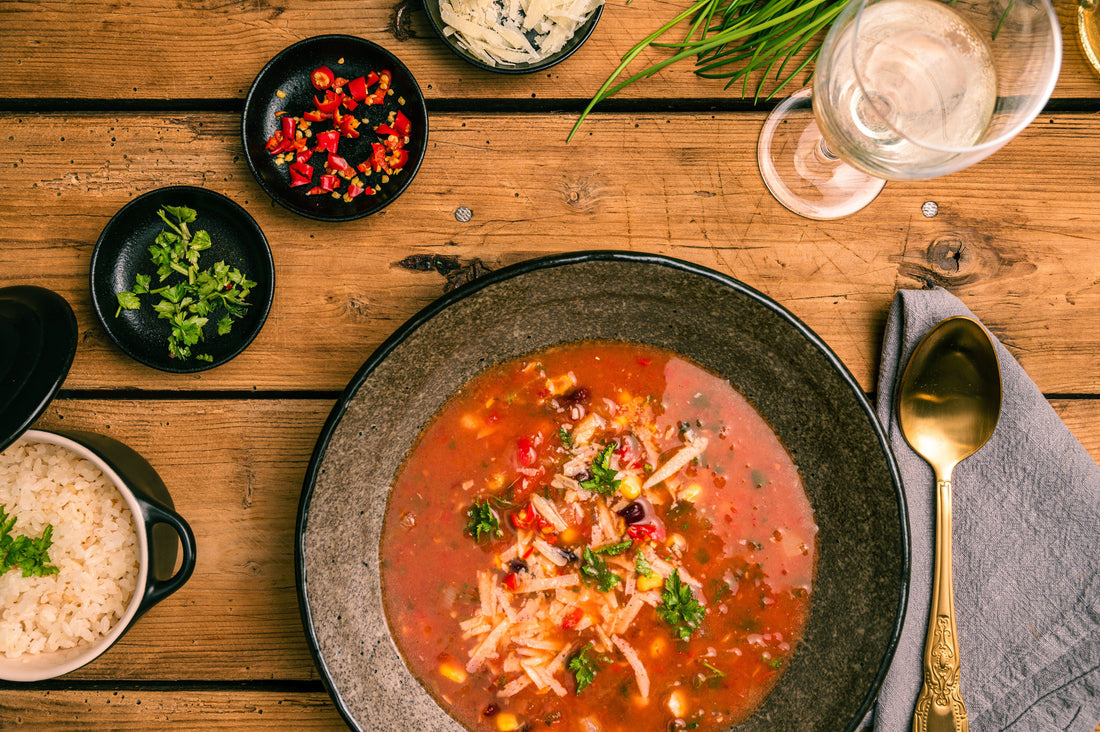 Slow Cooker Turkey & Veggie Chili