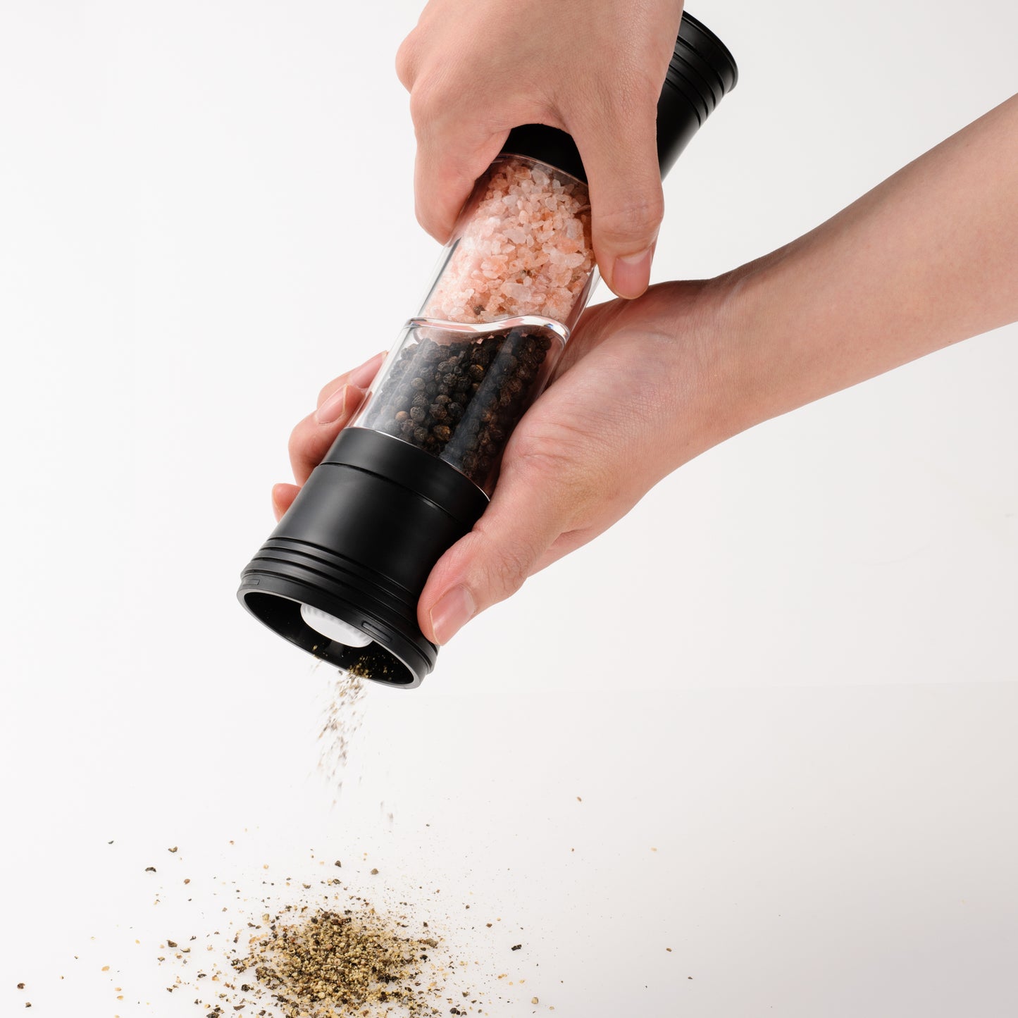 Kyocera 8" Dual Salt, Pepper or Spice Ceramic Mill