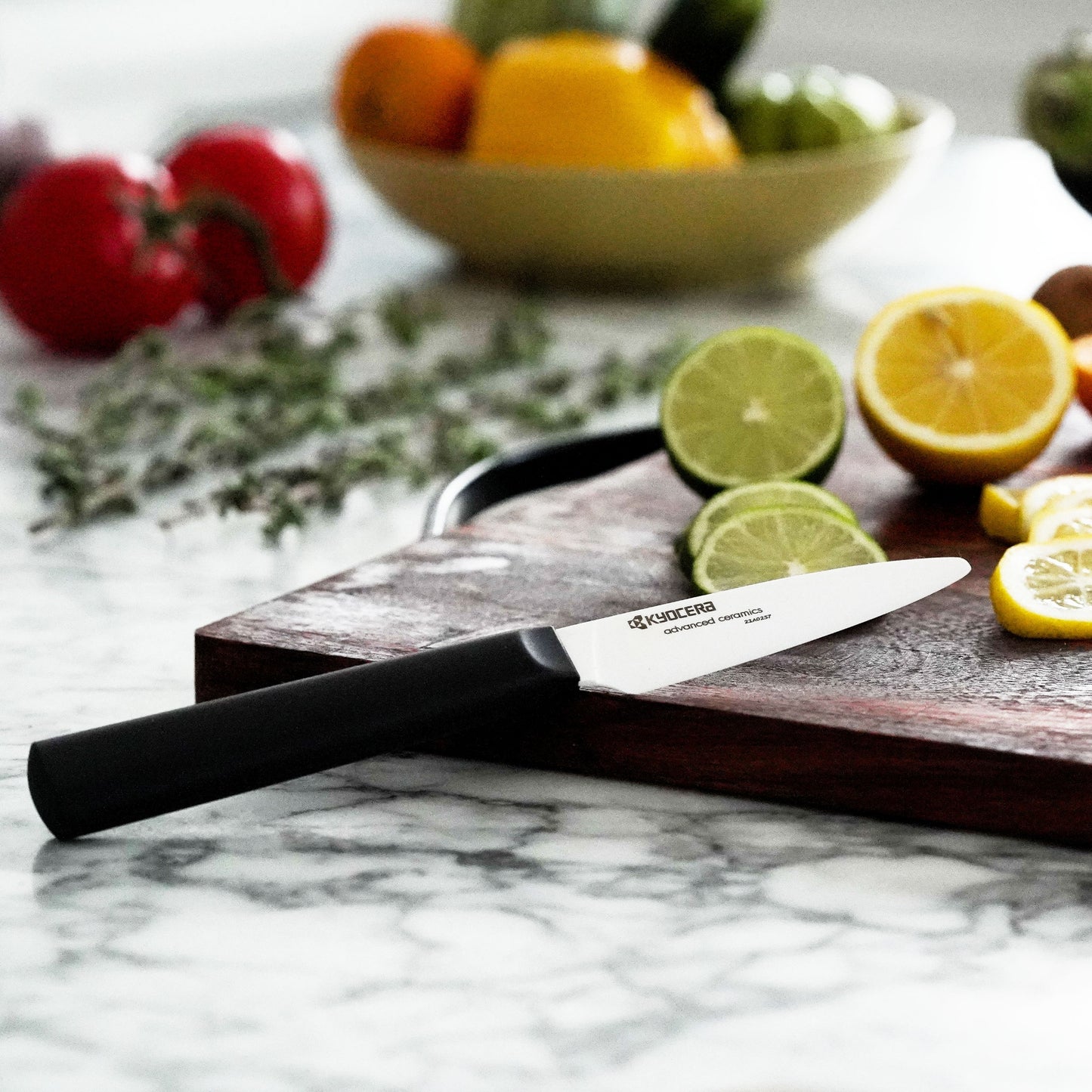 Kyocera INNOVATIONwhite® 3" Ceramic Paring Knife - White Z212 Blade