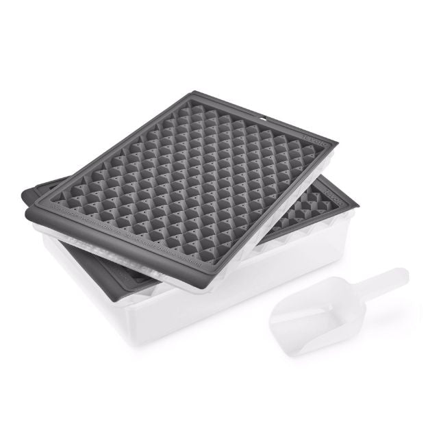 Tovolo Mini Ice Twist & Release Trays w/ Storage Bin and Scoop