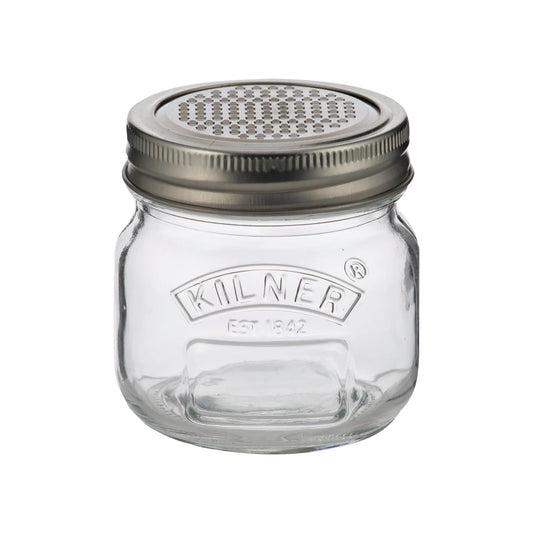 Kilner Storage Jar & Fine Grater Lid - 8.5oz