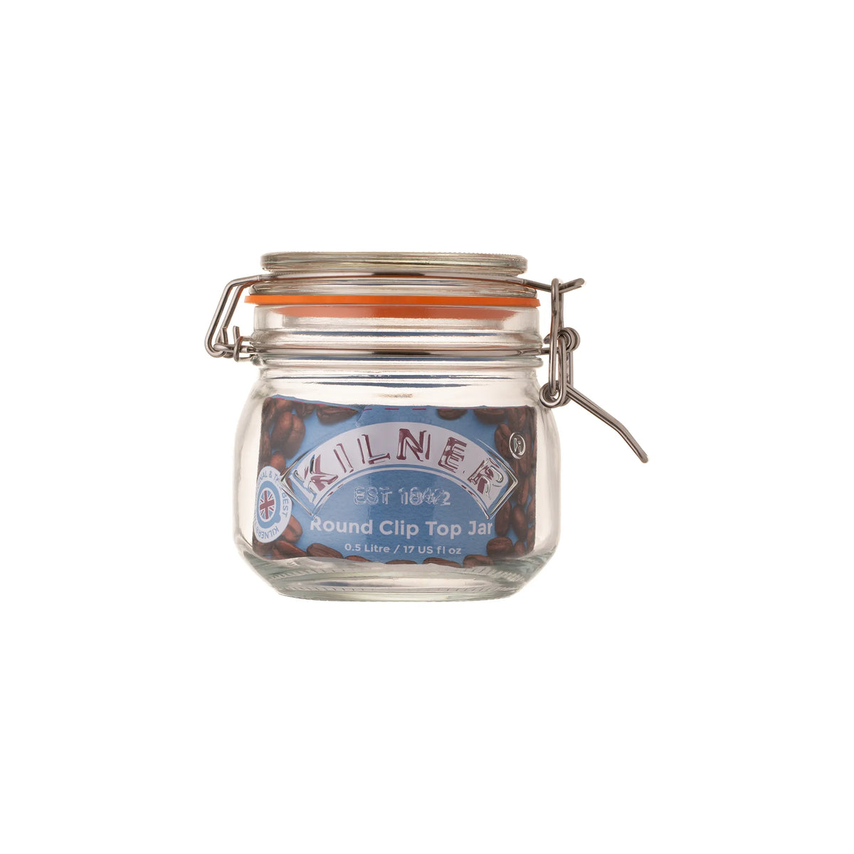 Kilner Clip Top Round Jar 17oz