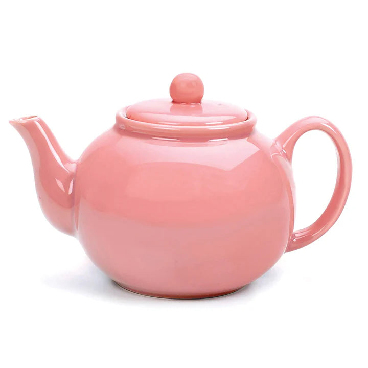RSVP Int'l Stoneware Teapot - Pink