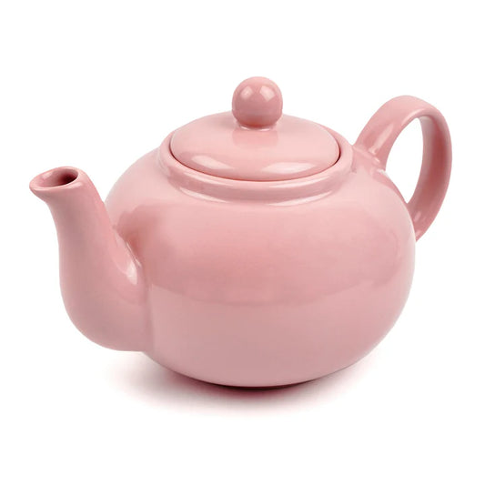 RSVP Int'l 16 oz Stoneware Teapot - Pink