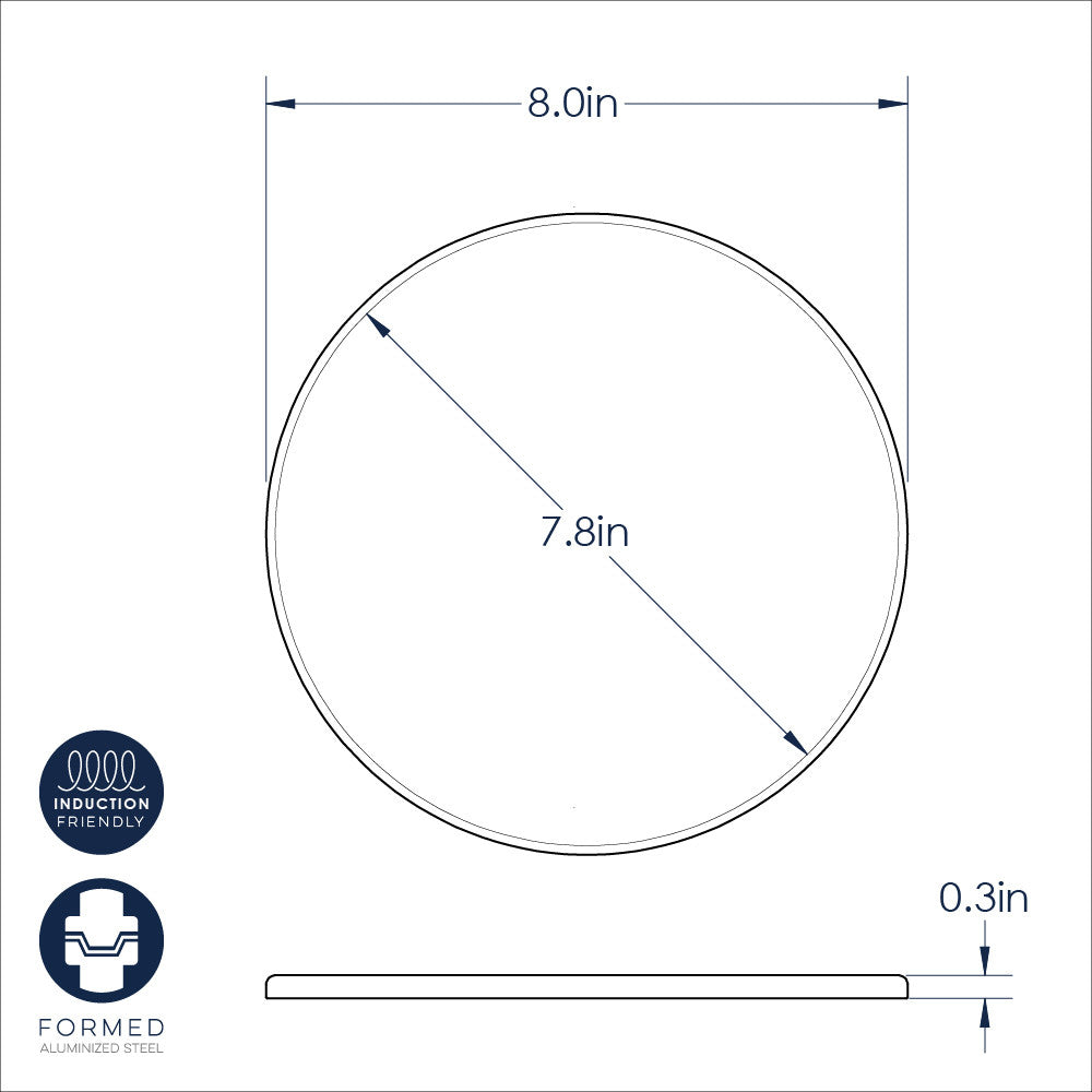 Nordic Ware 8" Heat Tamer and Induction Stove Adapter Plate