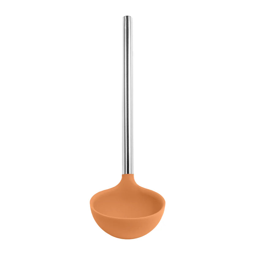 Tovolo Silicone Ladle w/ Stainless Steel Handle - Apricot