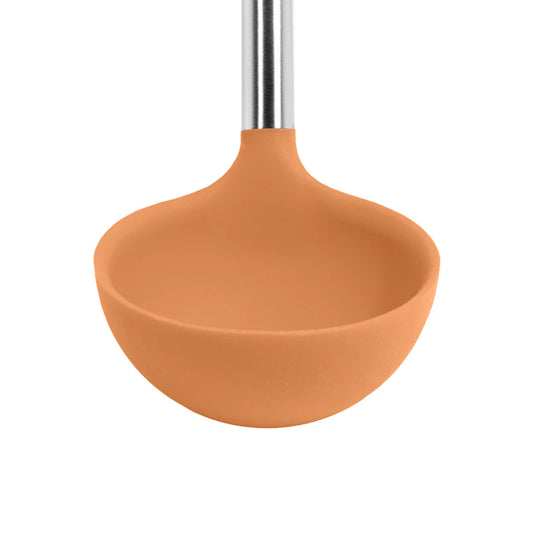 Tovolo Silicone Ladle w/ Stainless Steel Handle - Apricot