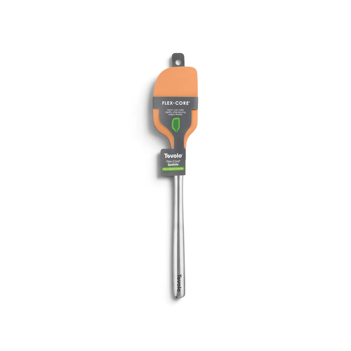 Tovolo Flex-Core® Silicone and Stainless Steel Spatula - Apricot