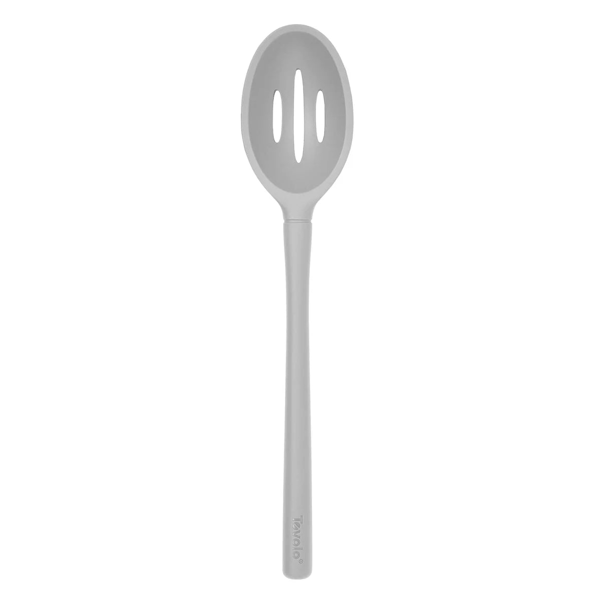 Tovolo Flex-Core Deep Slotted Spoon - Oyster Grey