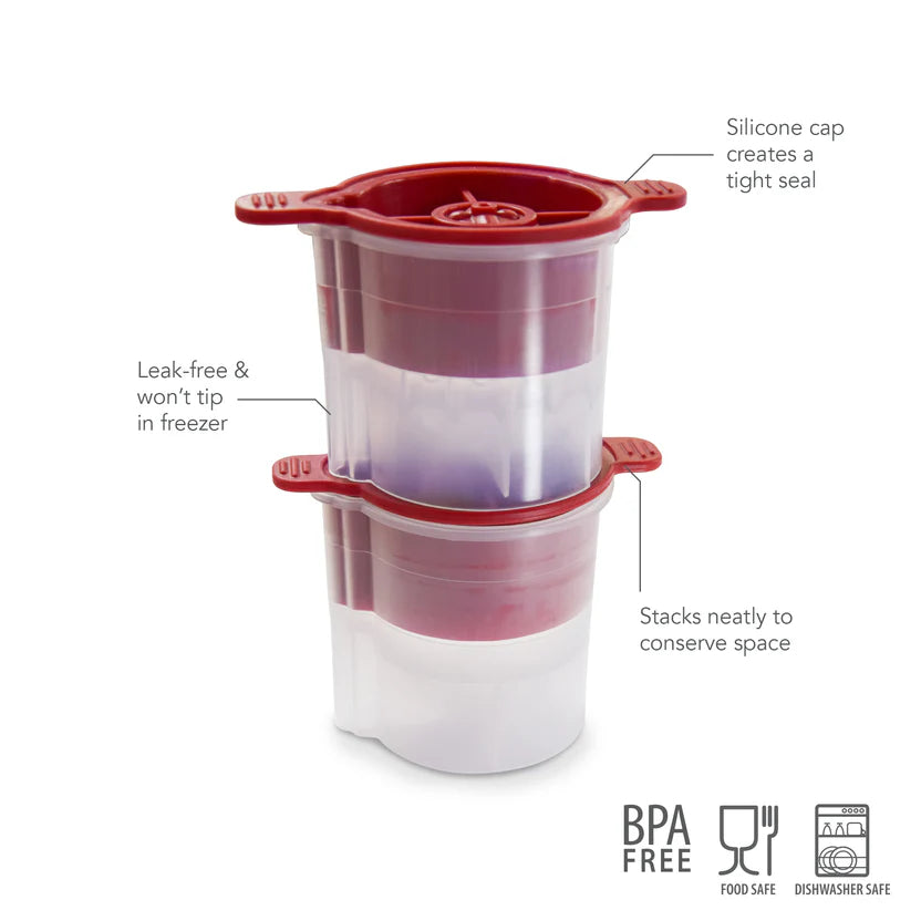 Tovolo - Holiday Ornament Ice Molds - Tree & Snowflake