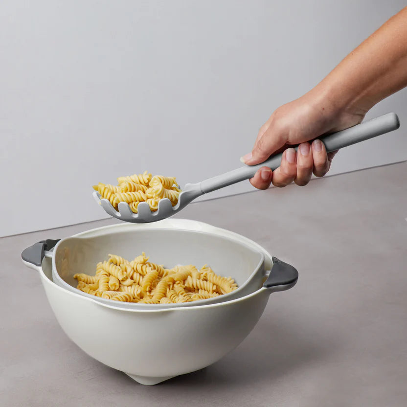 Tovolo Flex-Core Silicone Pasta Claw - Oyster Gray