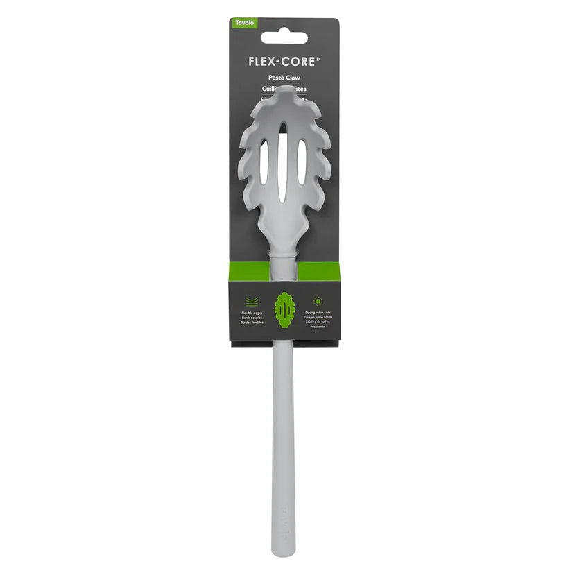 Tovolo Flex-Core Silicone Pasta Claw - Oyster Gray