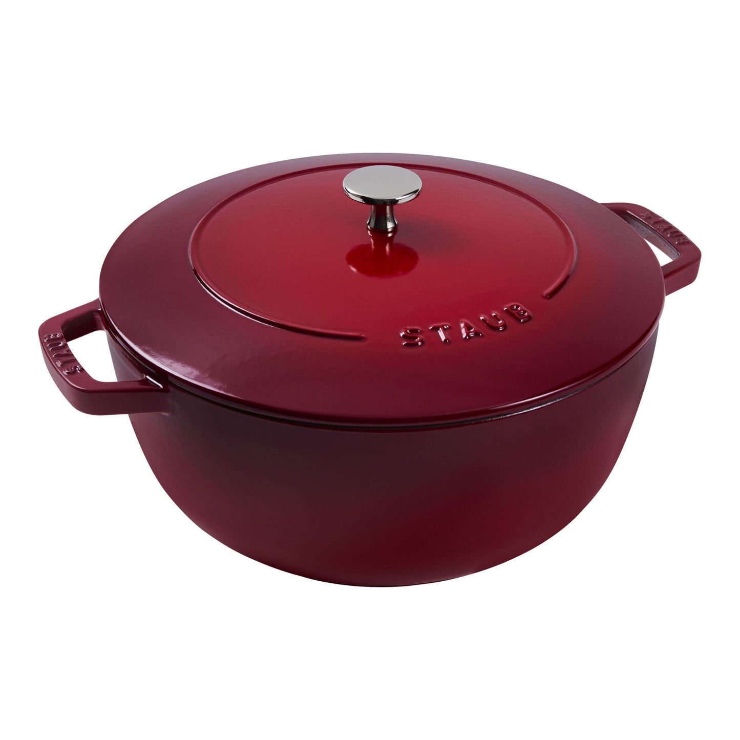 Staub 5.25 qt, Essential French Oven, Cherry