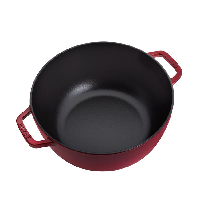 Staub 5.25 qt, Essential French Oven, Cherry