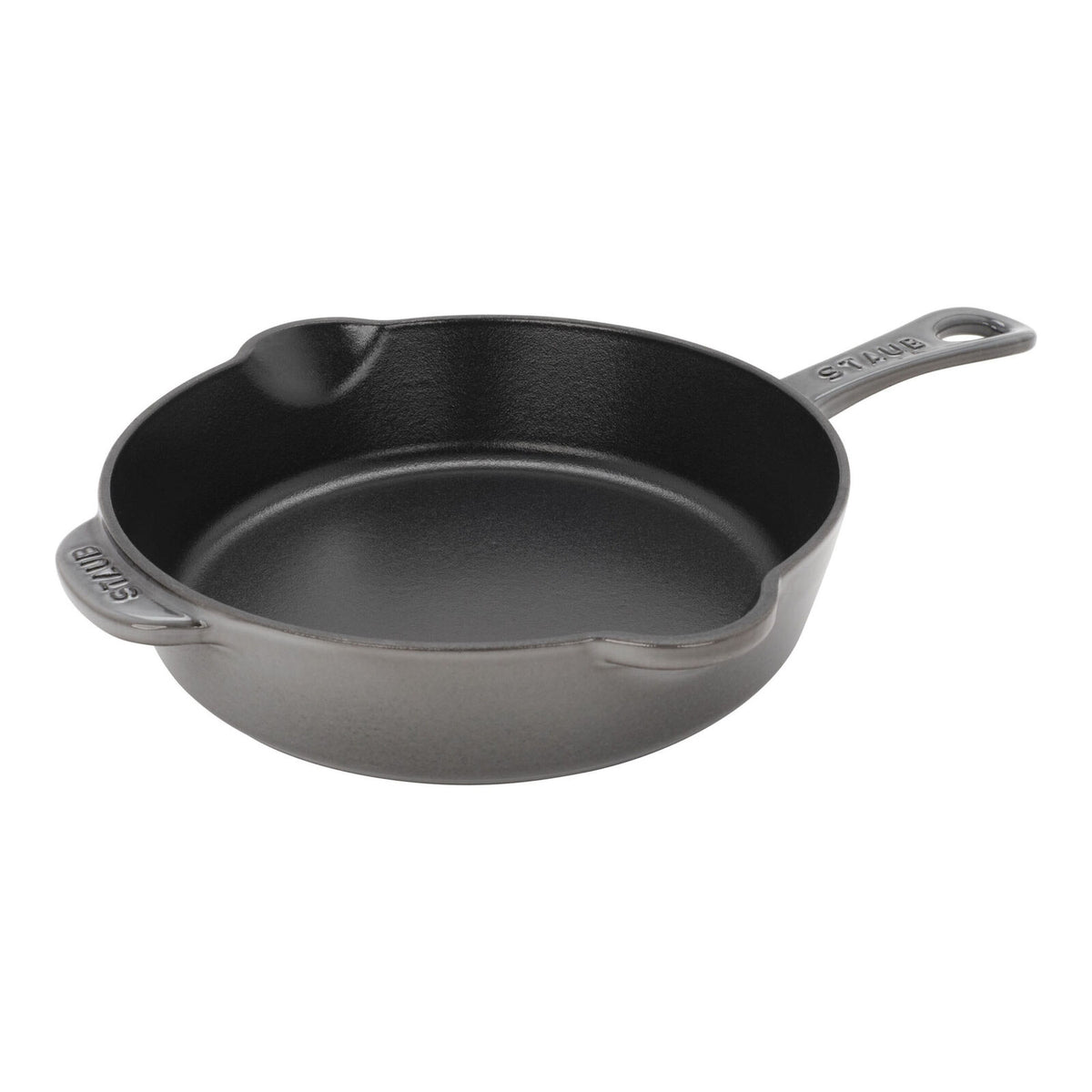 Staub 8.5-inch, Traditional Deep Skillet, Graphite Grey