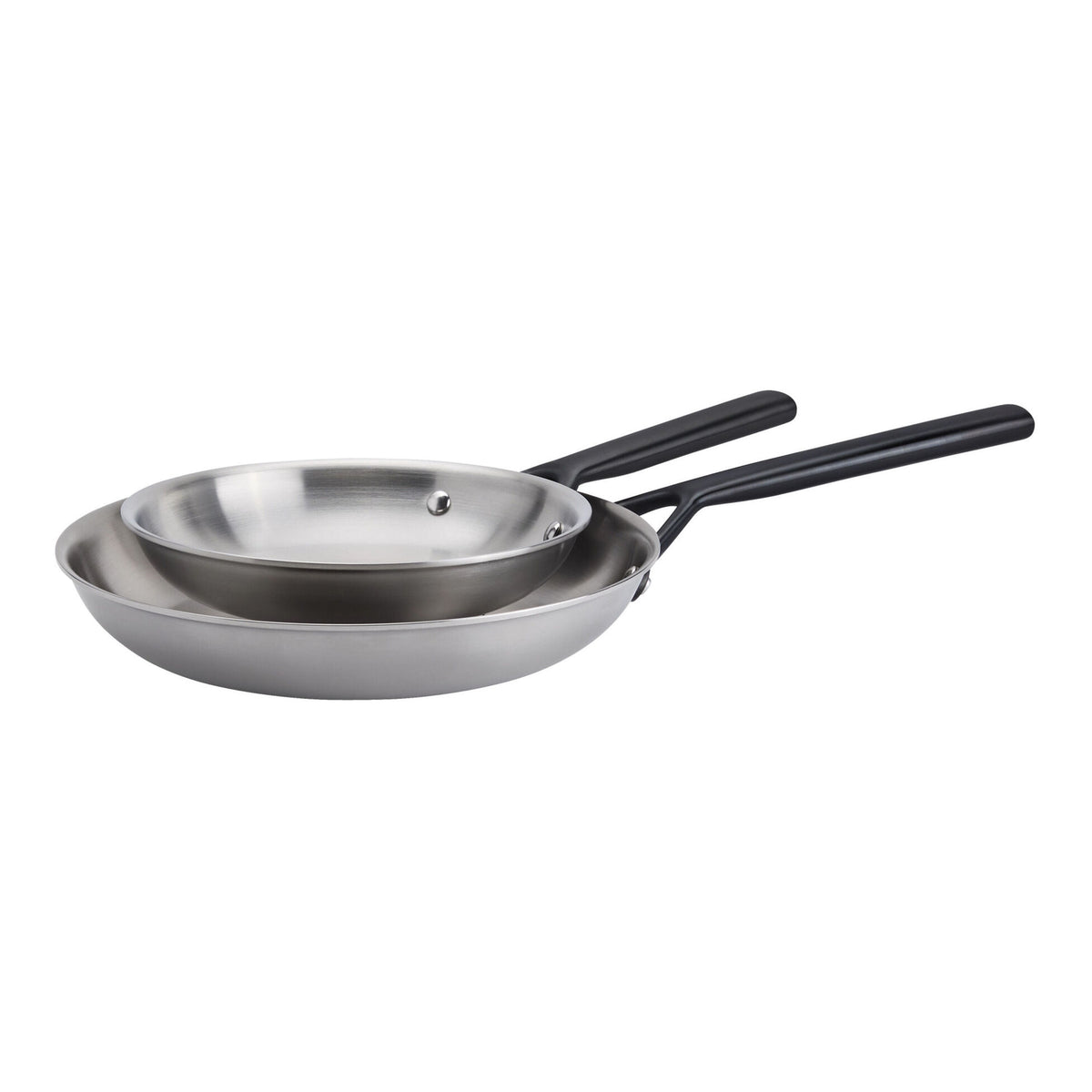 ZWILLING MIlano Stainless Steel2-pc, Stainless Steel Fry Pan Set
