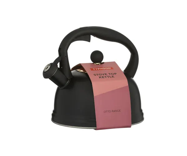 Typhoon Stove Top Kettle - Black