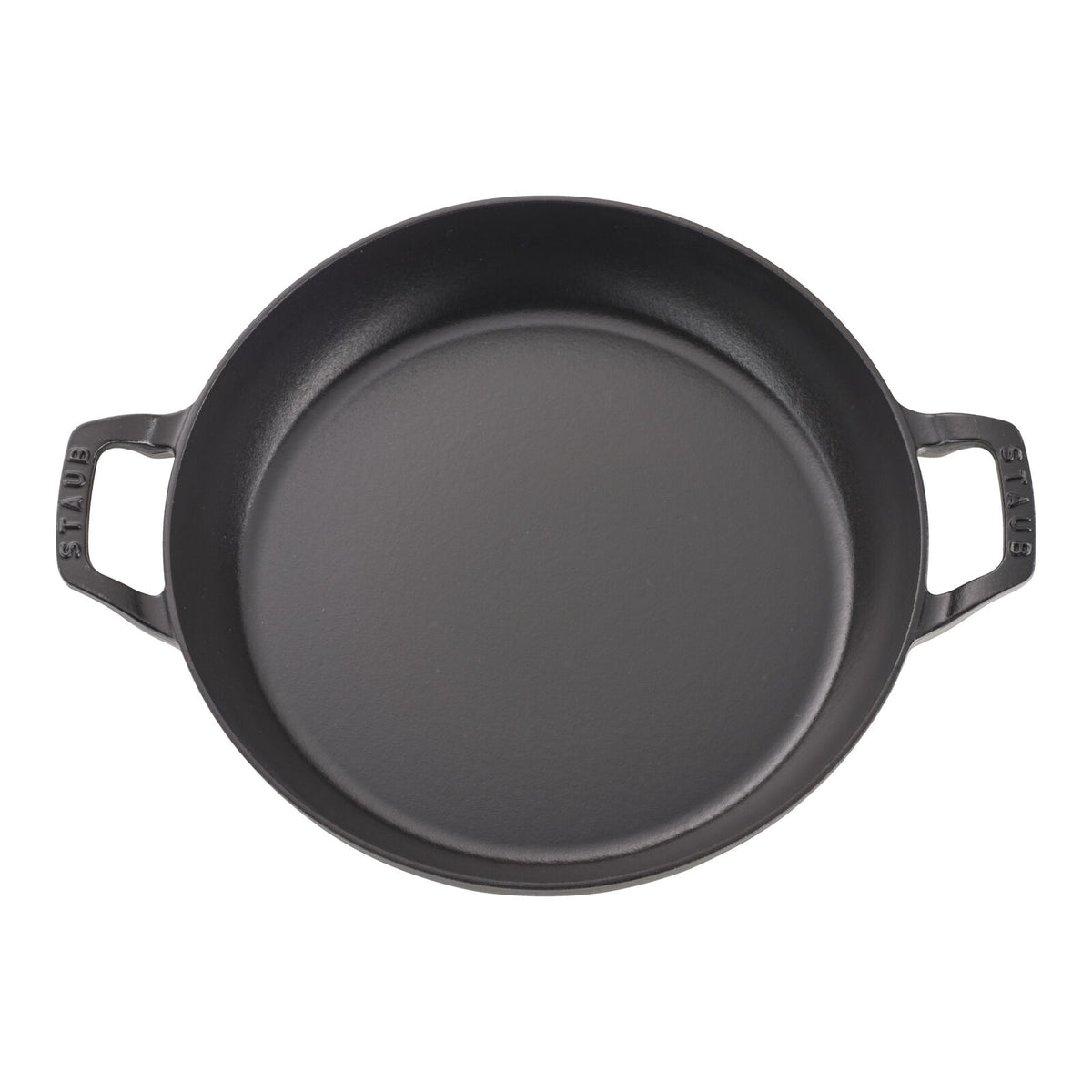 Staub 3.5 qt, Braiser with Glass Lid, Matte Black