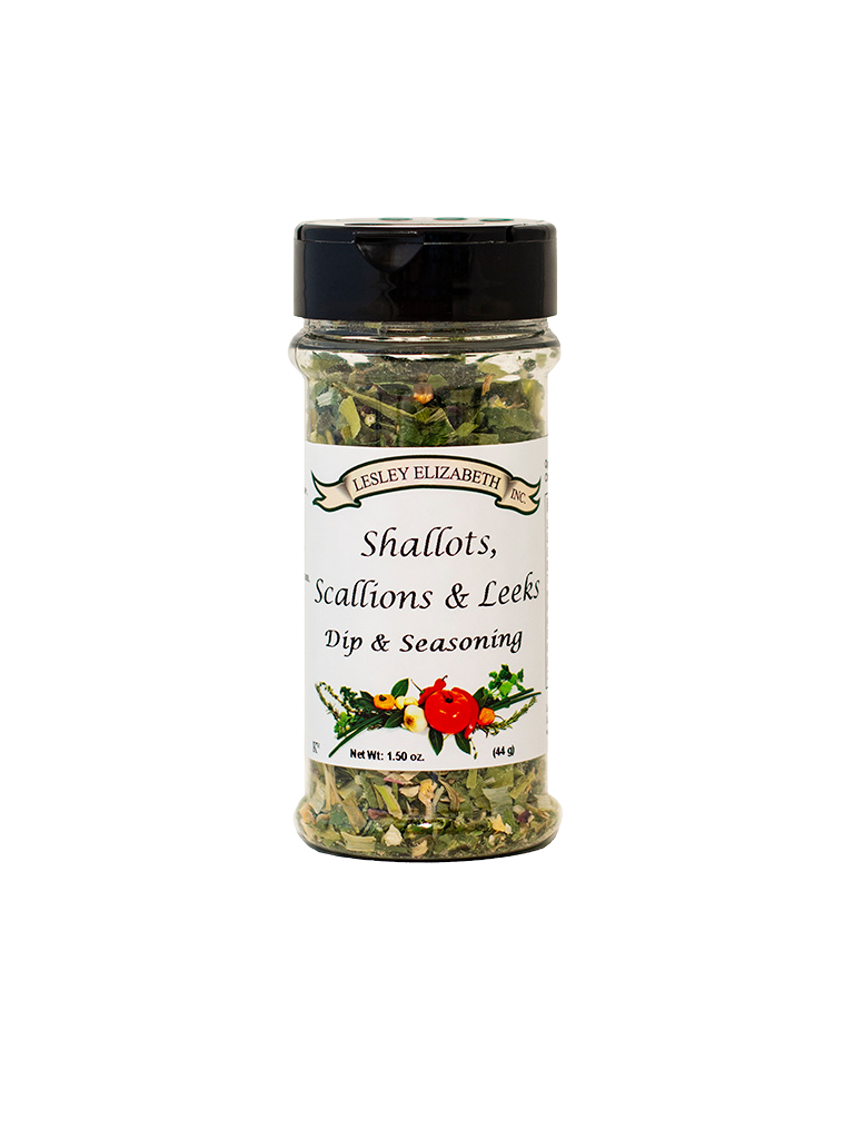 Lesley Elizabeth - Shallot Scallions & Leeks Dip and Seasoning - 1.5 oz.