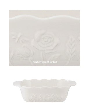 Mason Cash Square Baker Cream - Meadow