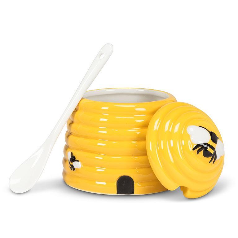 Abbott - Beehive Covered Jar with Spoon