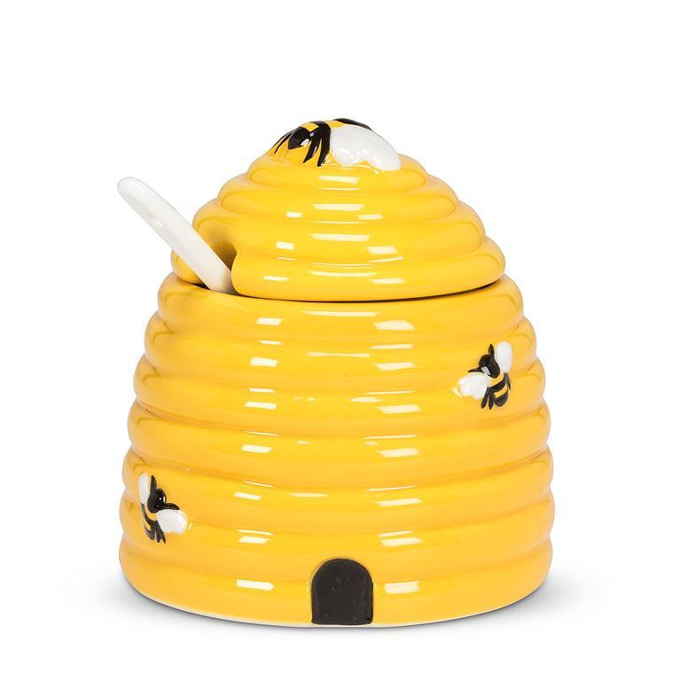Abbott - Beehive Covered Jar with Spoon
