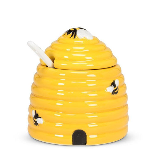 Abbott - Beehive Covered Jar with Spoon