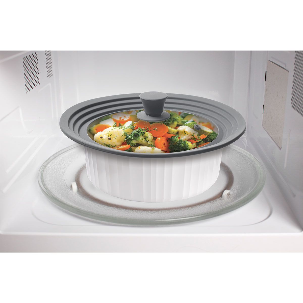 HIC Kitchen Universal Pot Lid and Microwave Cooking Cover