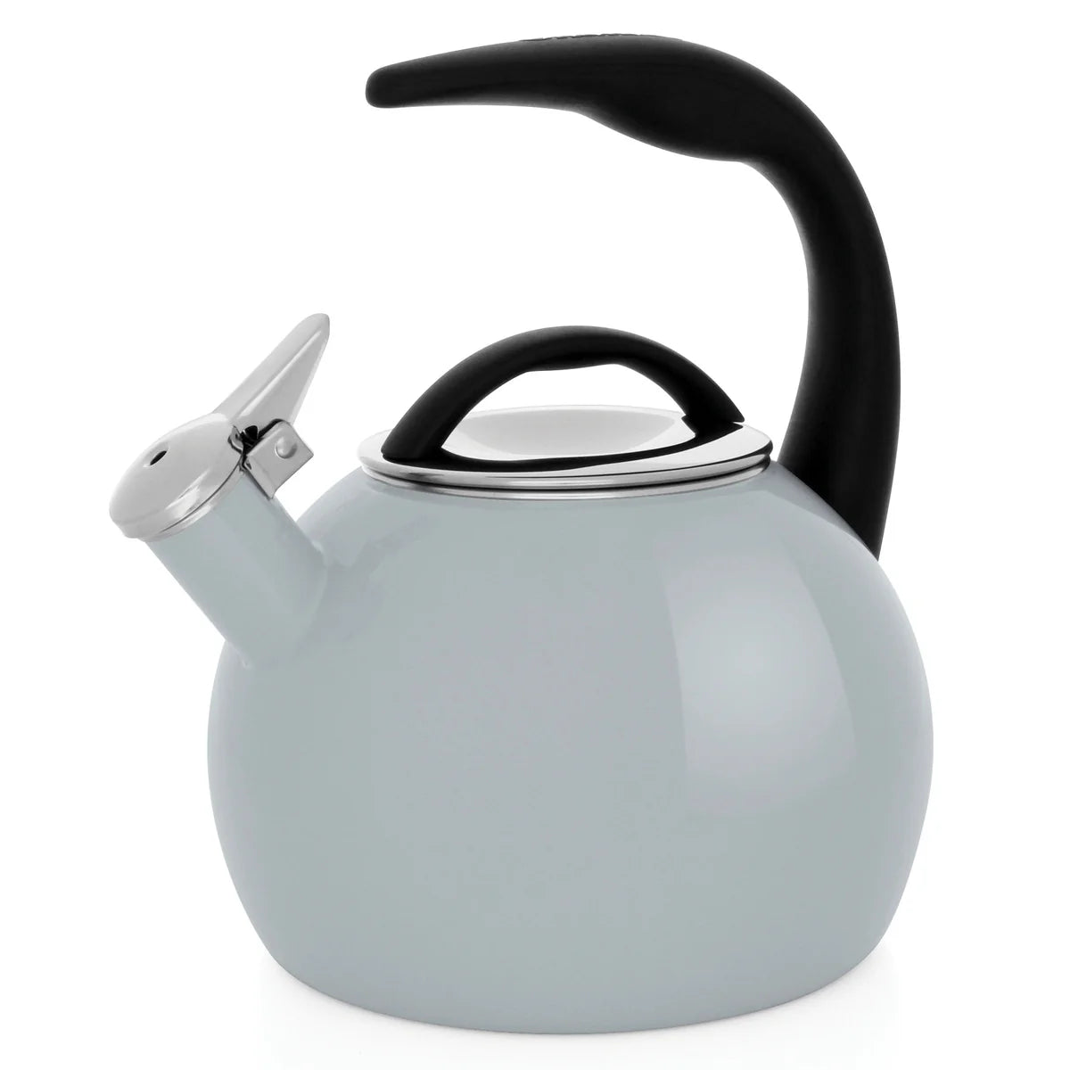 Chantal Enamel-on-Steel Anniversary Teakettle Grey (2 Qt.)