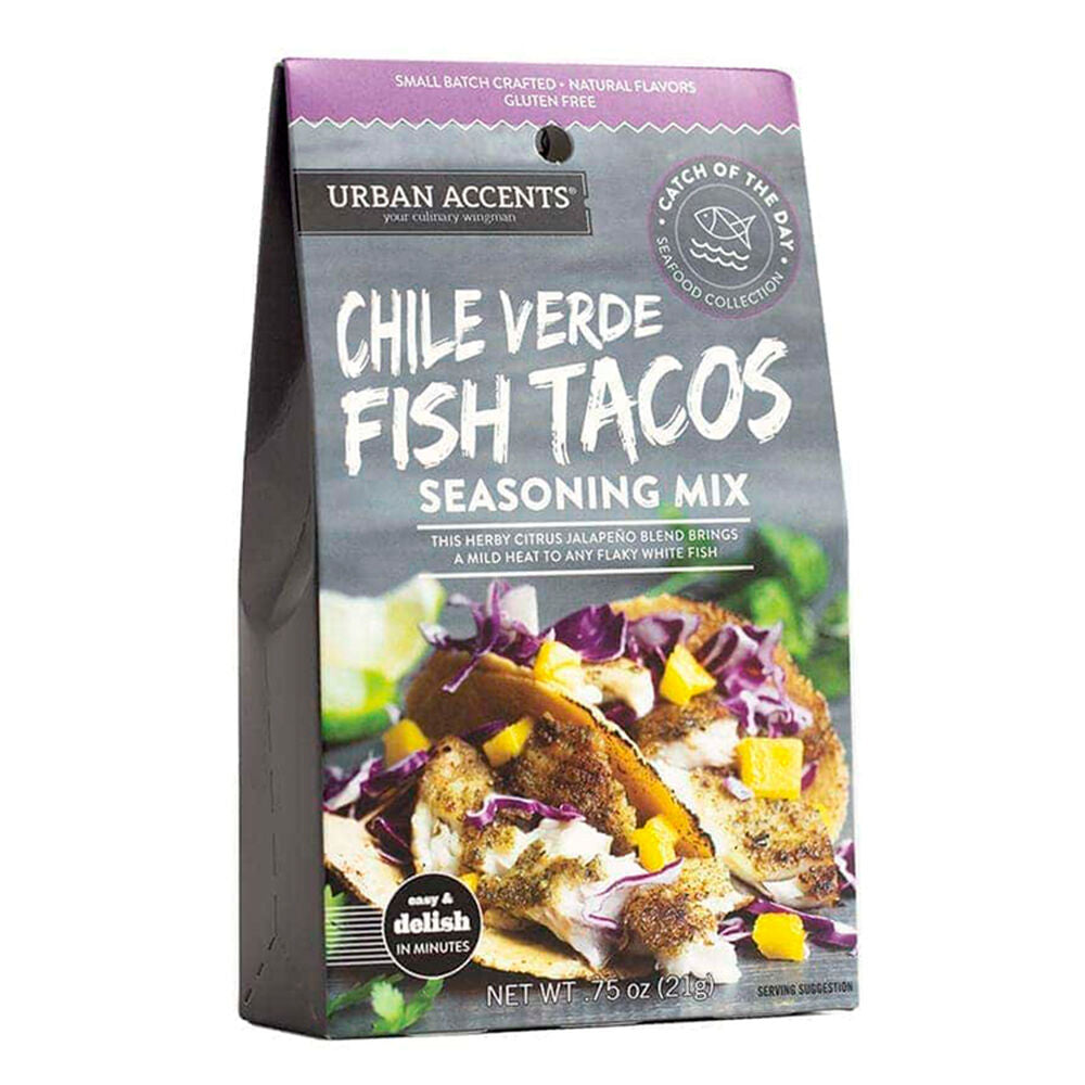 Urban Accents - Chile Verde Fish Tacos Seasoning