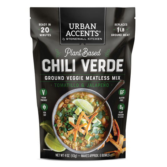 Urban Accents - Plant Based Chili Verde Meatless Mix