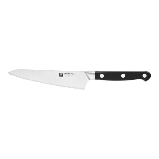 Henckels Pro 5.5-inch Prep Knife, Inverted Serrated Edge