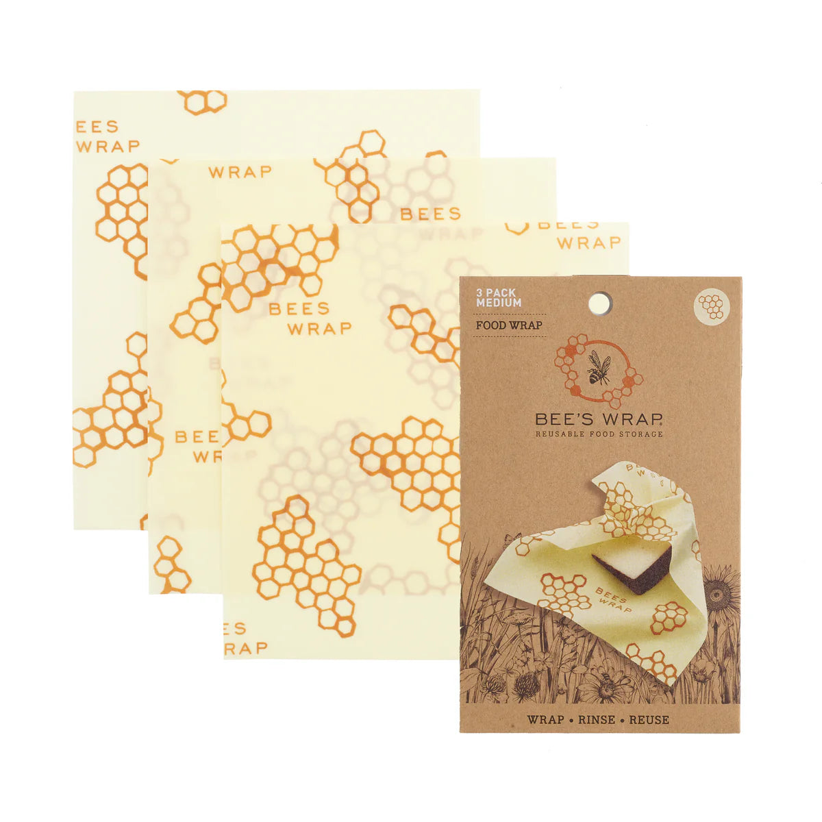 Bee's Wrap Medium Wrap 3 Pack