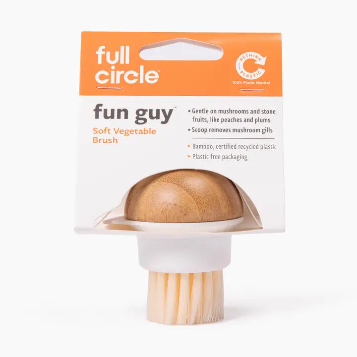 Full Circle Fun Guy Mushroom Brush