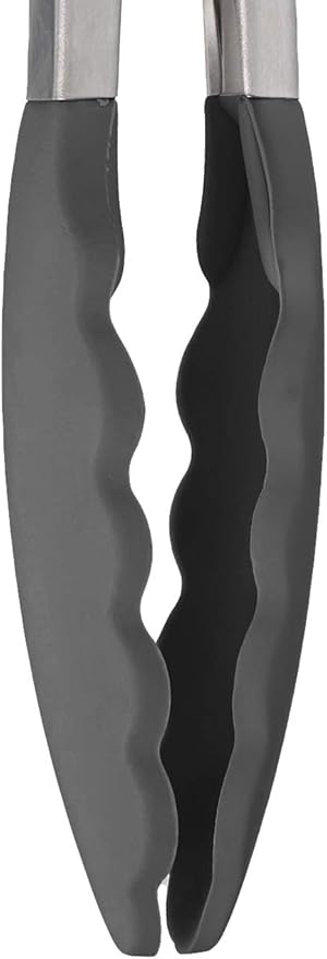 Tovolo Elements Tongs -9" Silicone Charcoal