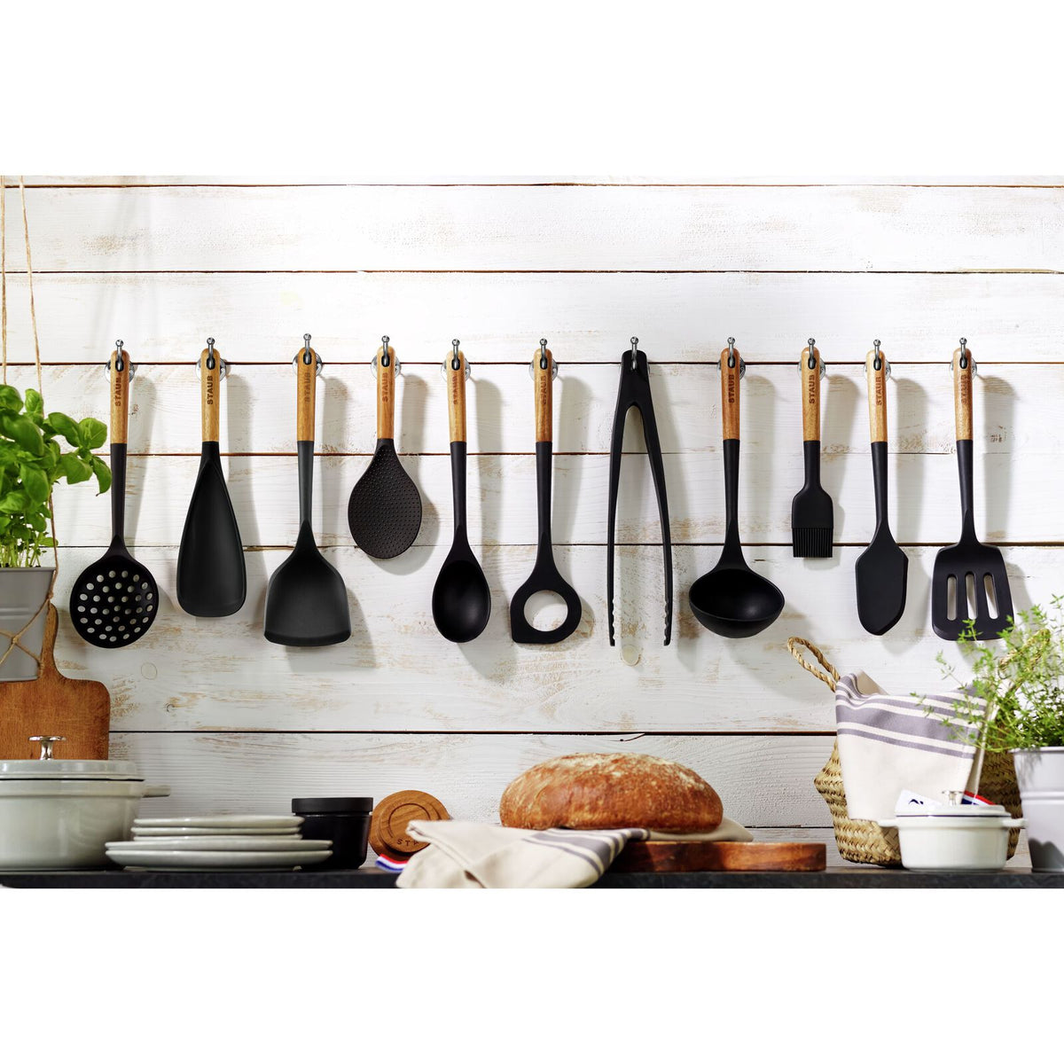 Staub Silicone Slotted Turner