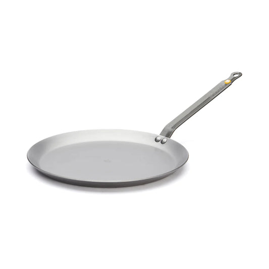 De Buyer Mineral B Carbon Steel Crepe & Tortilla Pan -26 cm or ~10.25"