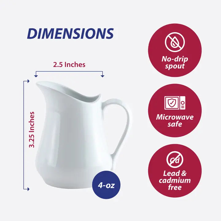 HIC Kitchen Pitcher with Handle - 4oz
